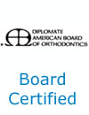 American Board of Orthodontics Certified Logo 100